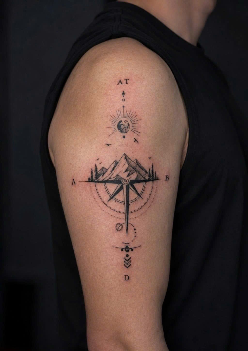 Fine Line Tattoo