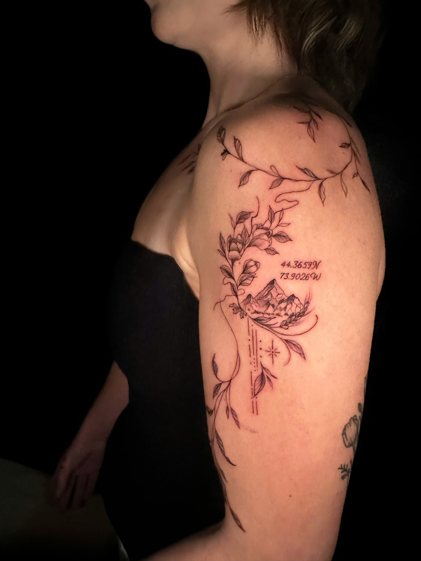 Fine Line Tattoo 48